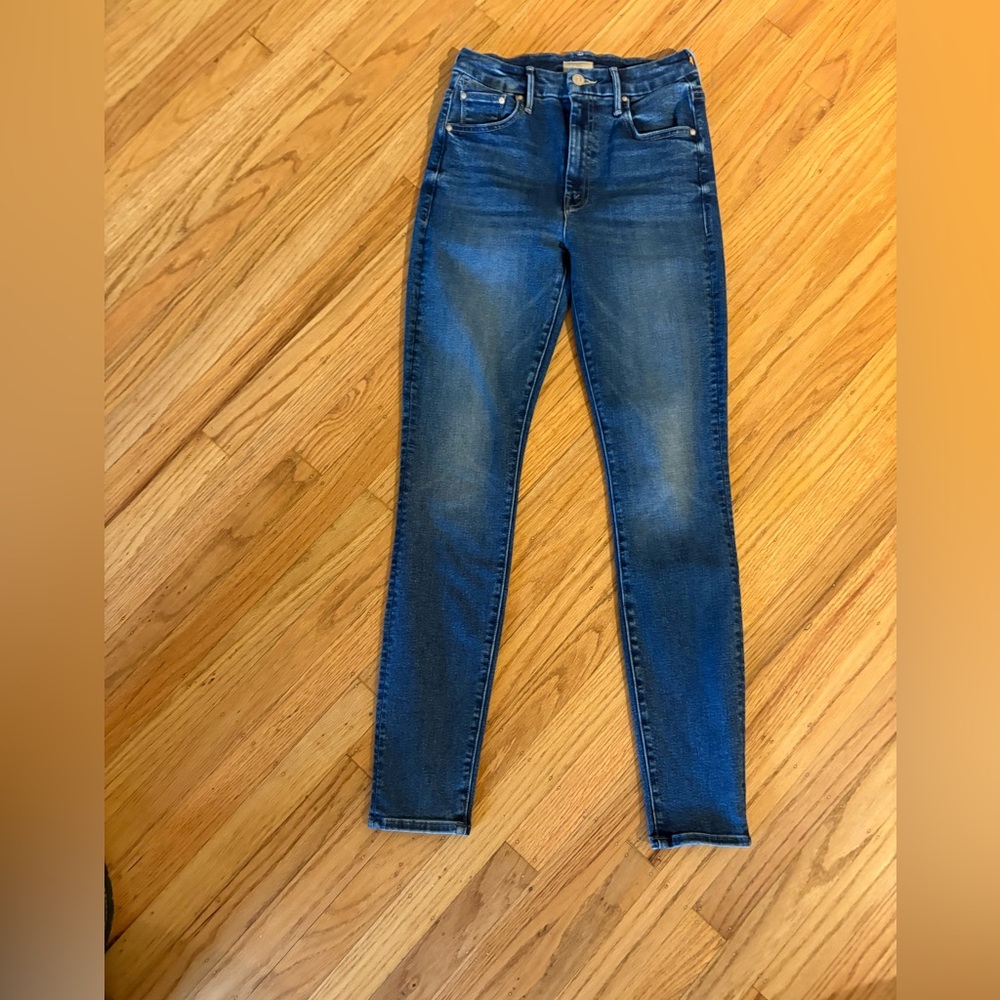 Mother High Waisted Looker in Let’s Split. Worn once. Perfect for fall/winter.